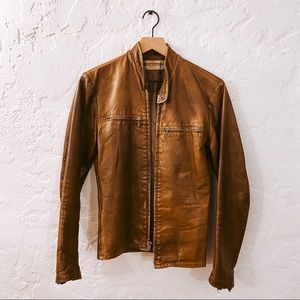 Harley Davidson AMF 1960s Vintage Leather Jacket